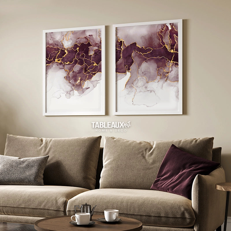 Glow wave : tableau moderne mural - Tableaux Art