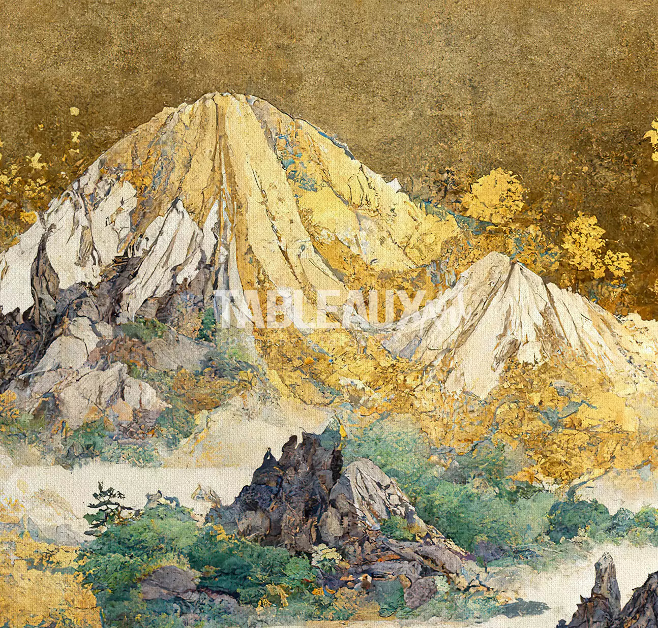 Ascension : Tableau Paysage - Tableaux Art