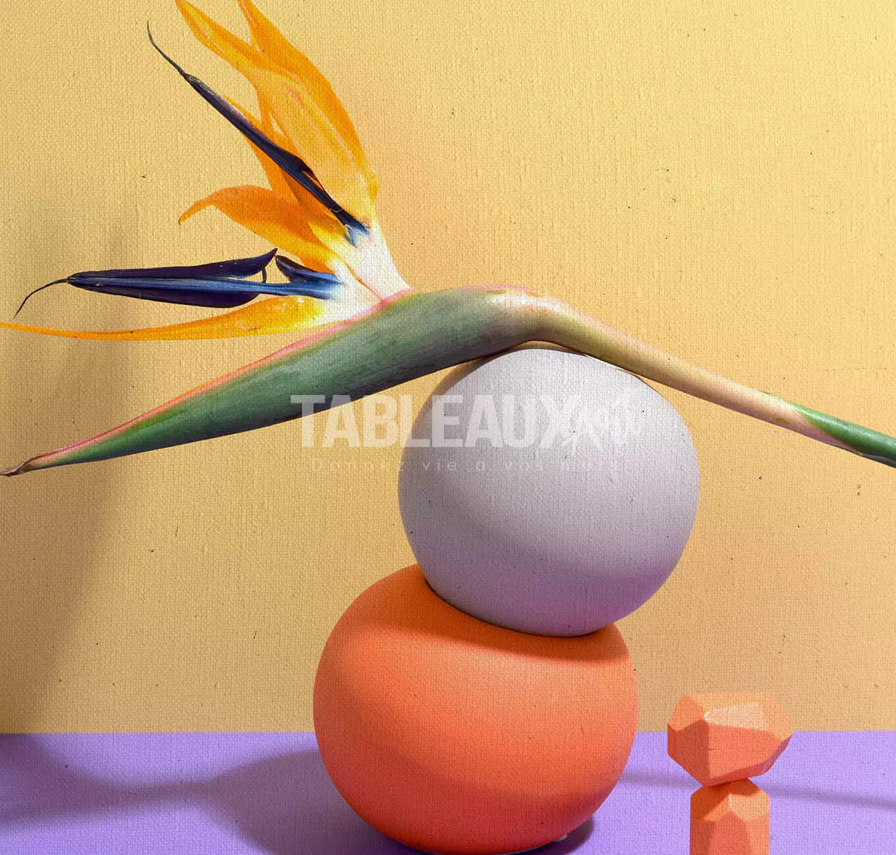 Équilibre : Tableau mural minimaliste - Tableaux Art