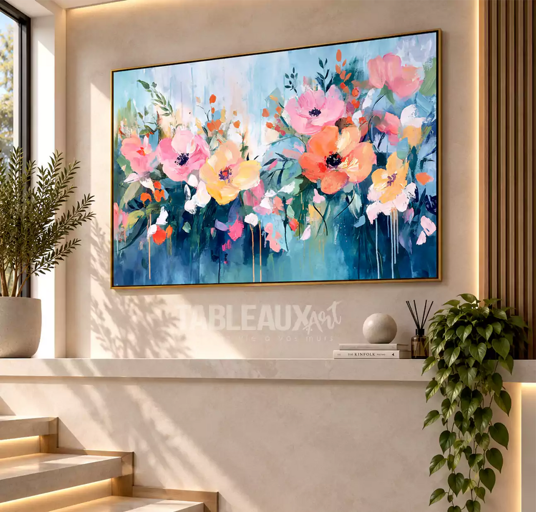 JARDIN D’ÉCLAT : Tableau floral contemporain