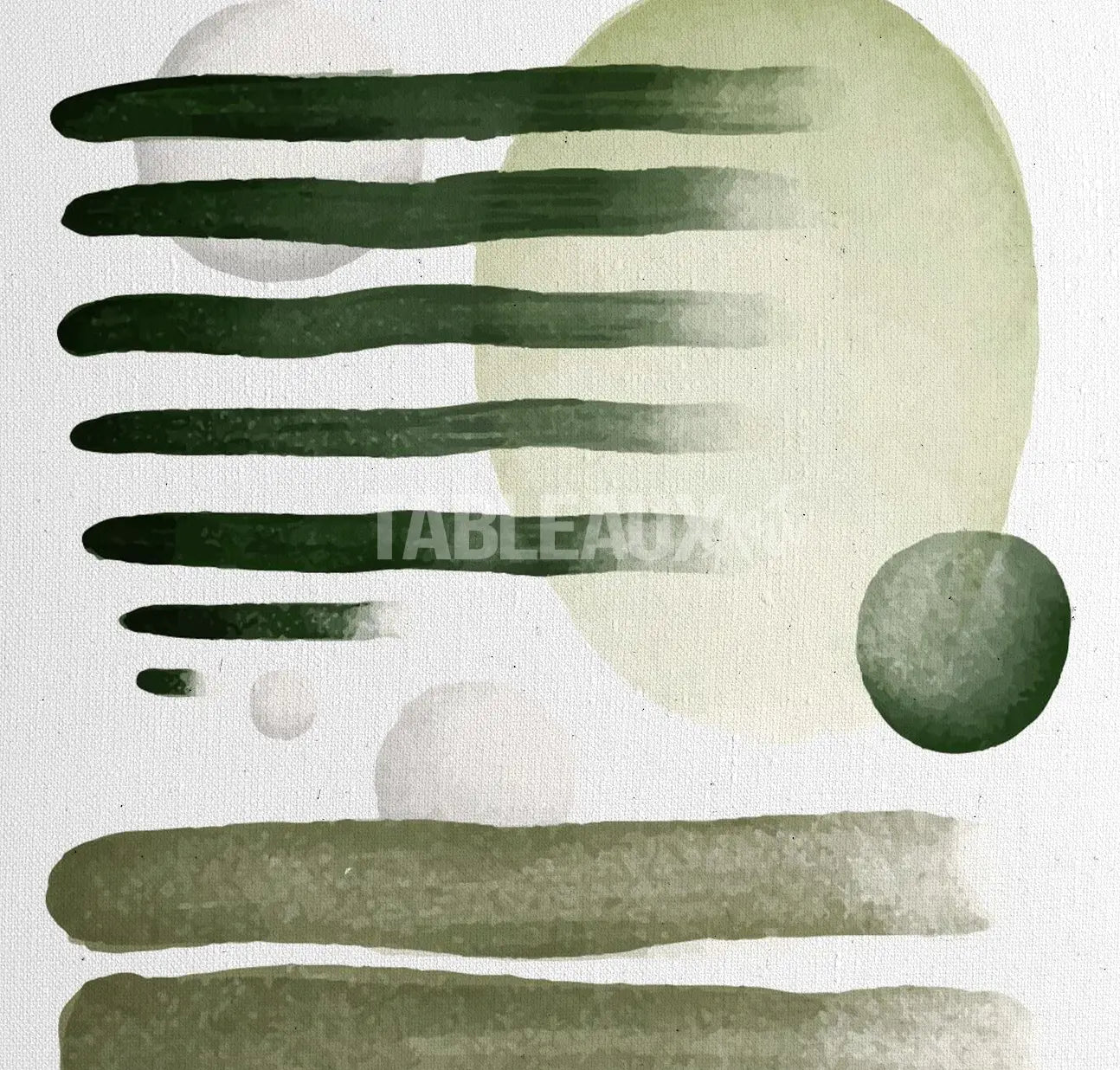 Mousse : toile décorative