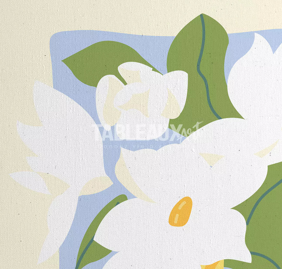 Magnolia : toile décorative - Tableaux Art