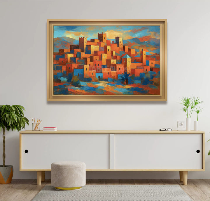 Ait Benhaddou : tableau marocain - Tableaux Art