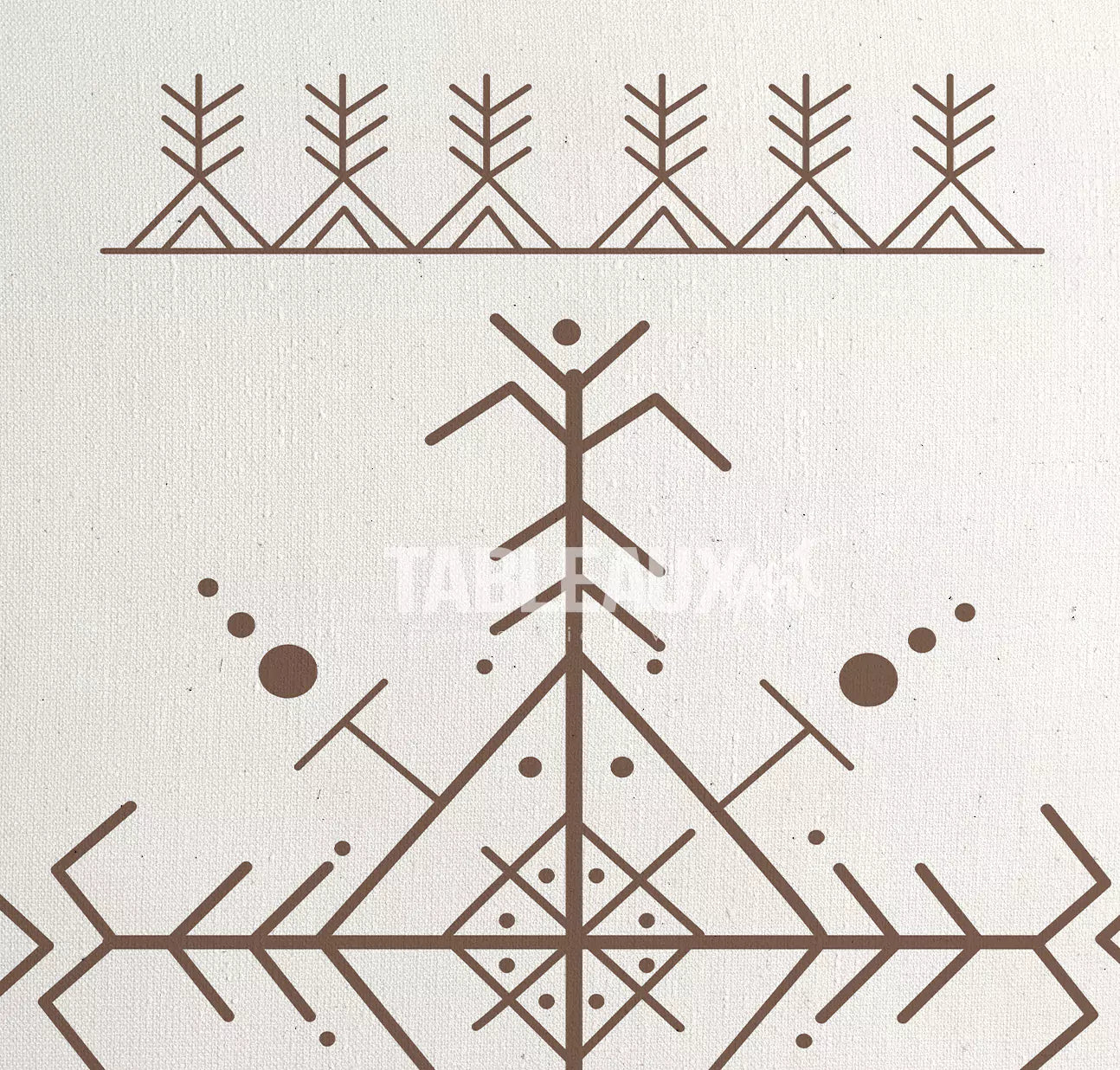 Amazigh : tableau décoratif - Tableaux Art