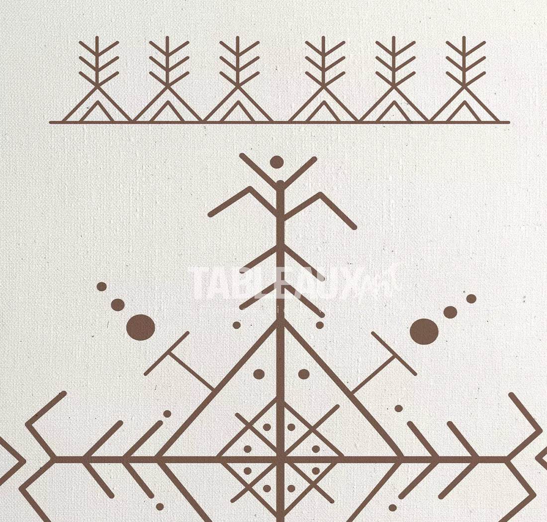 Amazigh : tableau décoratif - Tableaux Art