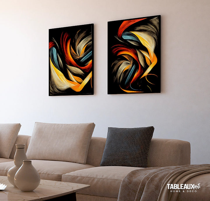 Aurora :  tableau abstrait - Tableaux Art