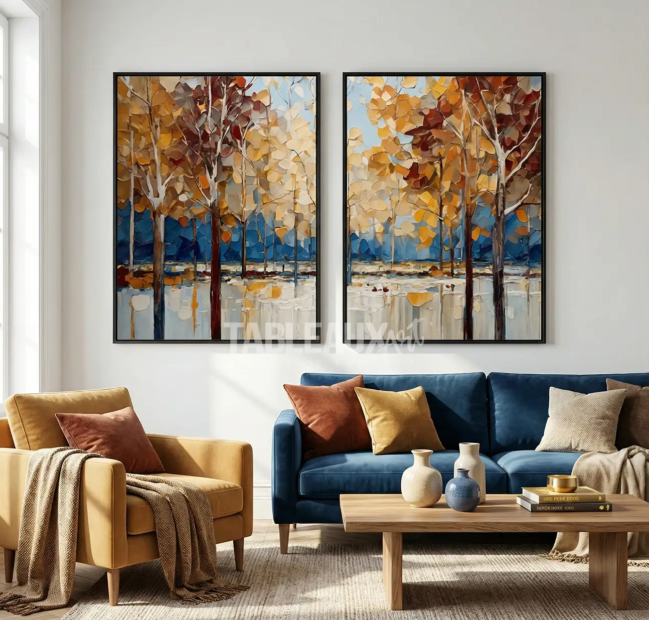 Automnal : Tableaux contemporain