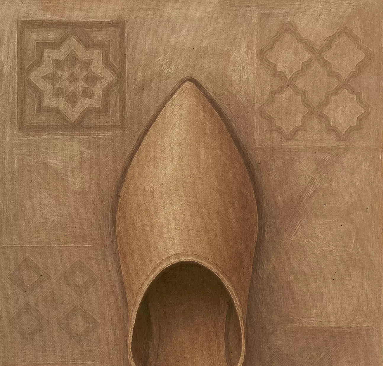 Belgha Fesia : Tableau marocain traditionnel - Tableaux Art