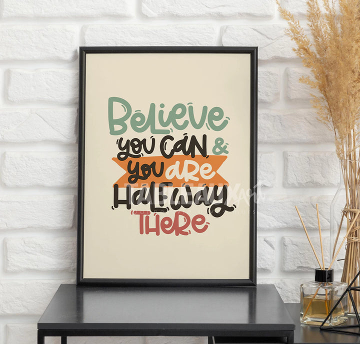 Believe you can - Tableaux Art