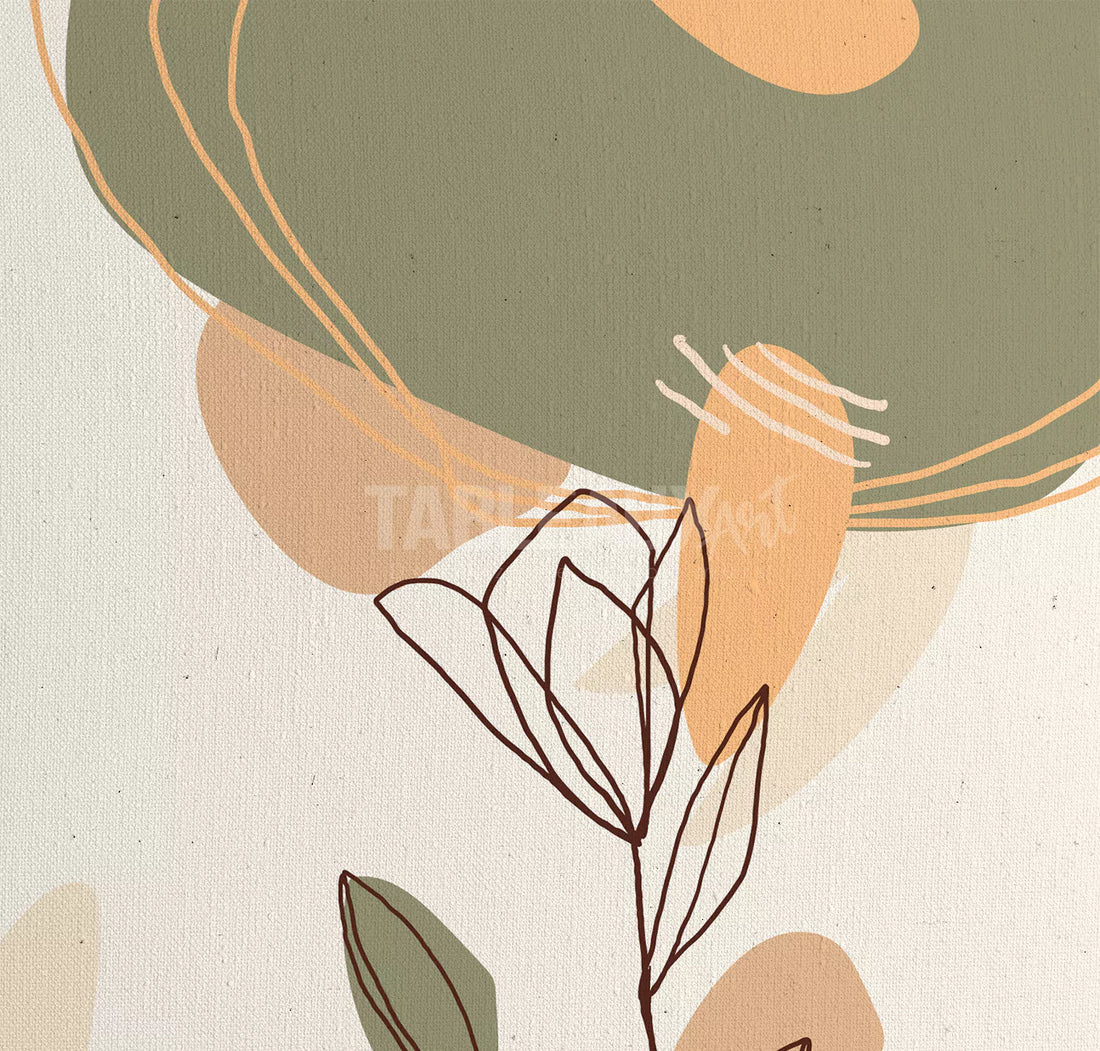 Bloomance : toile décoration minimaliste - Tableaux Art