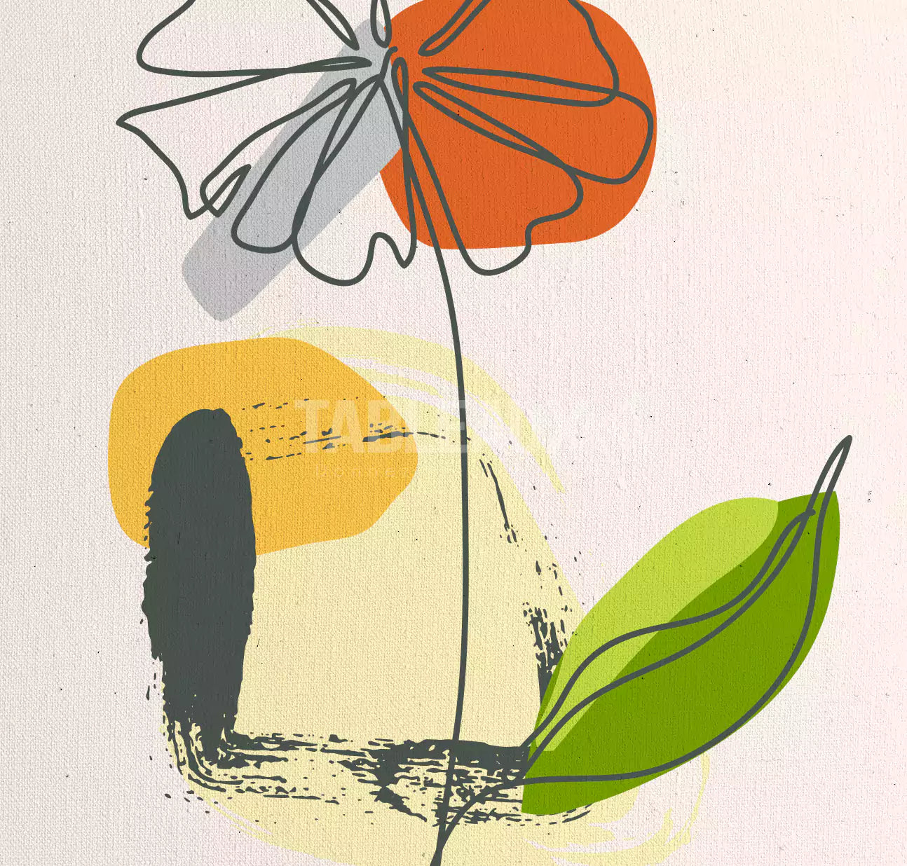 Breeze Plant : Tableaux Minimalistes - Tableaux Art