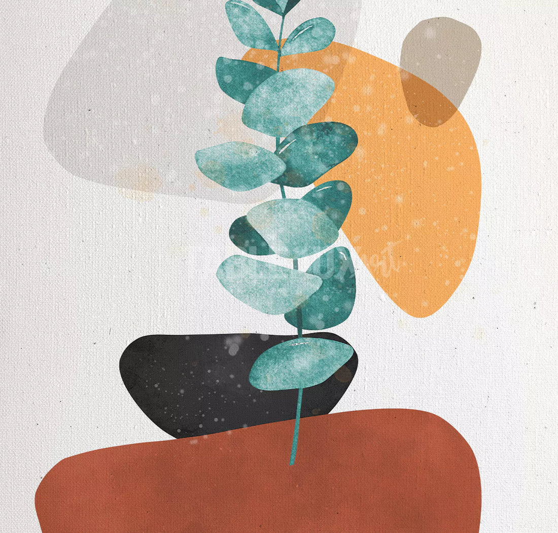 Calm Stem : tableau minimaliste - Tableaux Art