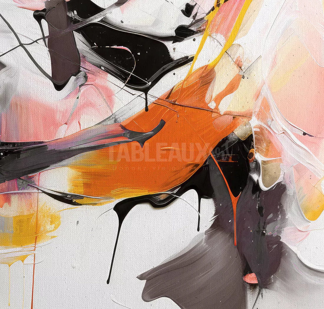 Chromatisme :  tableau artistique abstrait - Tableaux Art