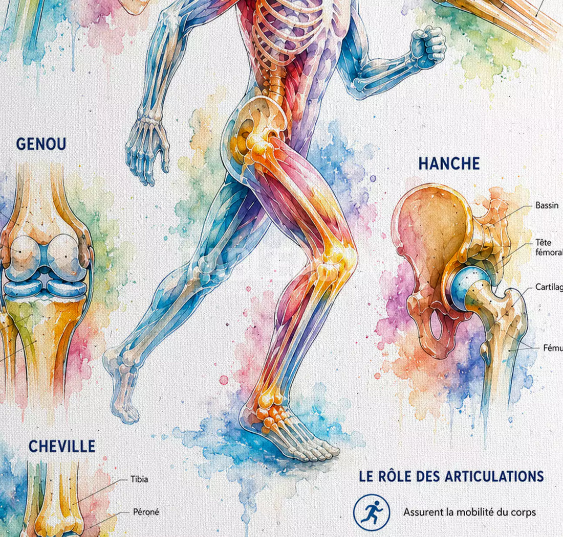 Articulation : Tableau pour cabinet médical