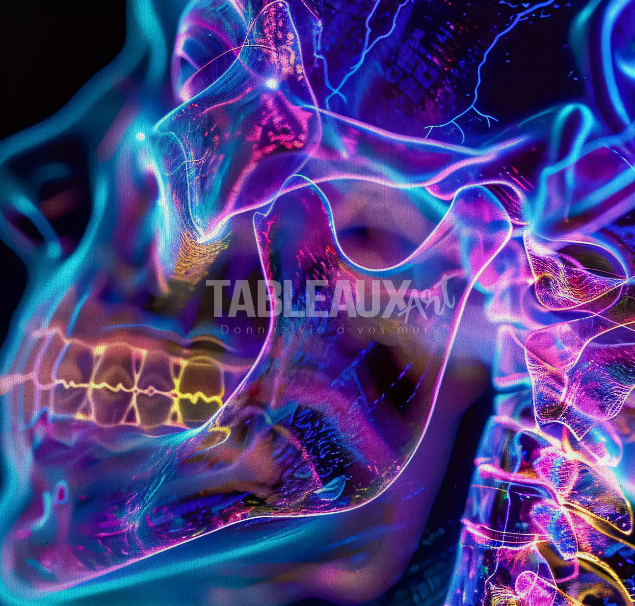GORGE : Anatomie & voies respiratoires - Tableau pour cabinet médical