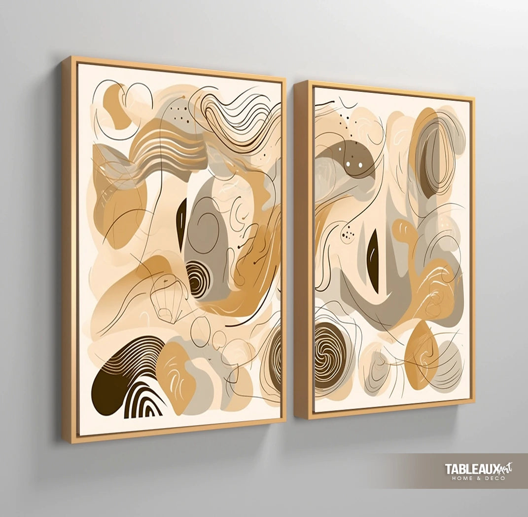 Mouvance: Tableaux Diptyques