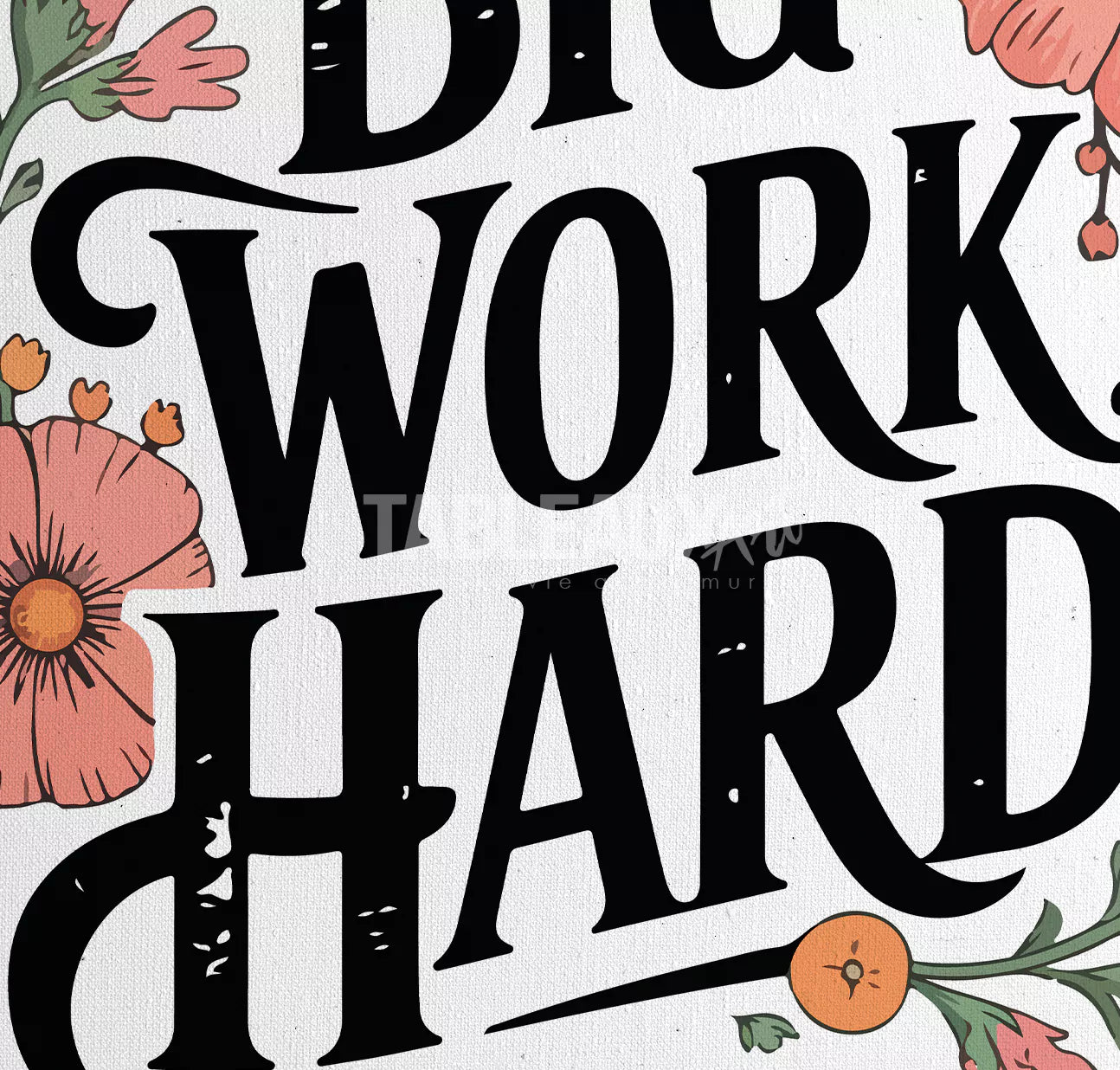 Dream big : tableau artistique motivation - Tableaux Art