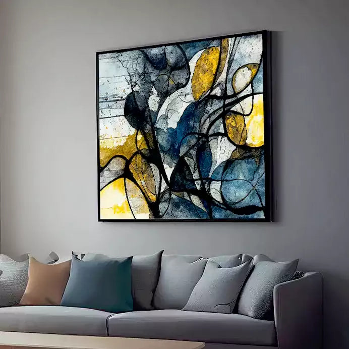 Drift : toile artistique abstrait - Tableaux Art