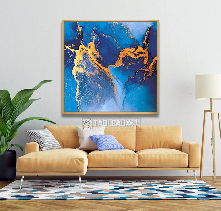 Éclat : tableau abstrait au format carré - Tableaux Art