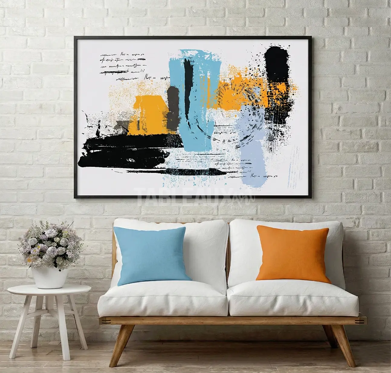 Encre: Tableau Abstrait