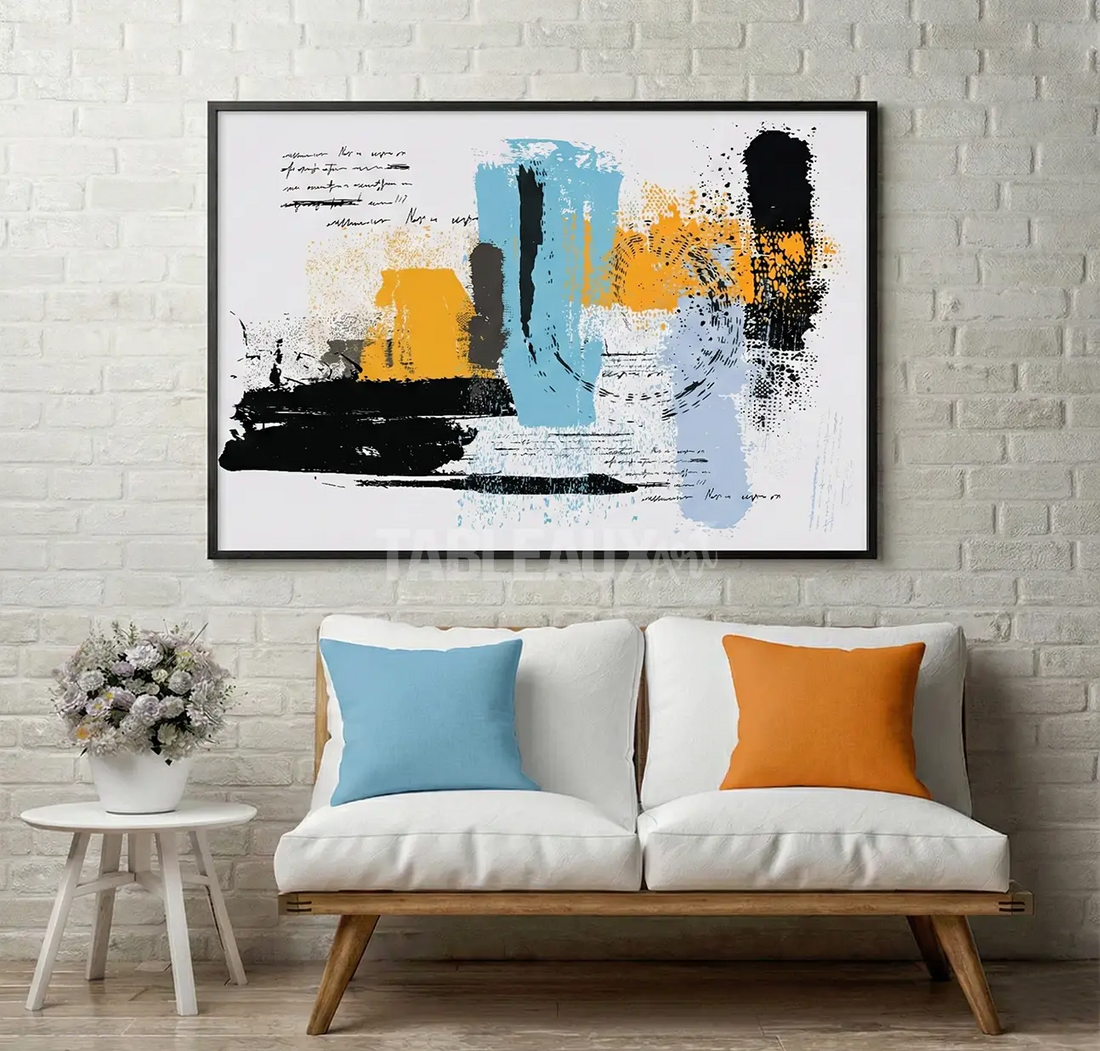 Encre: Tableau Abstrait