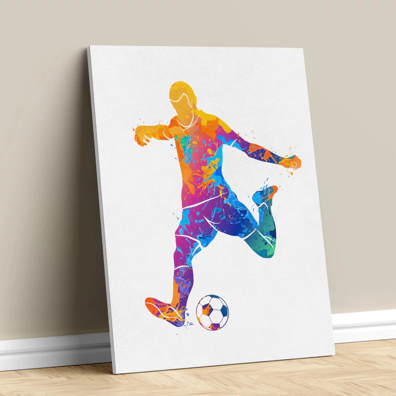 Footballeur : Tableau enfant - Tableaux Art