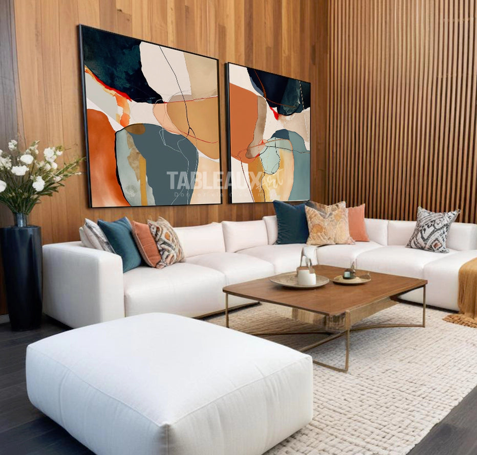 Fusion : tableau moderne - Tableaux Art