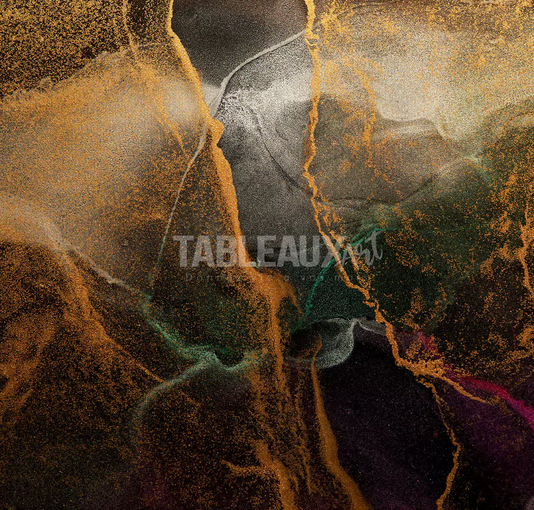 Fusion D'or : tableau moderne