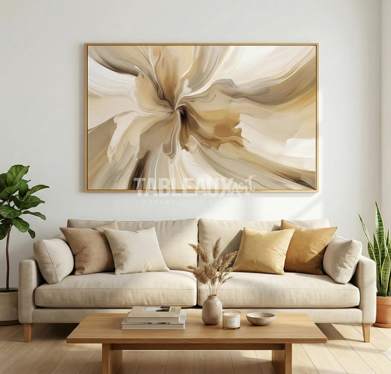 Glisse: Tableau beige