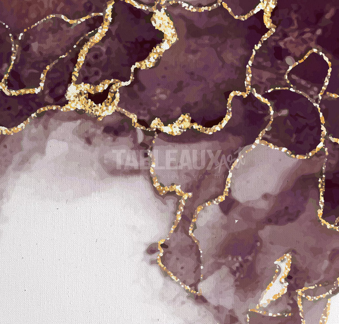 Glow wave : tableau moderne mural - Tableaux Art