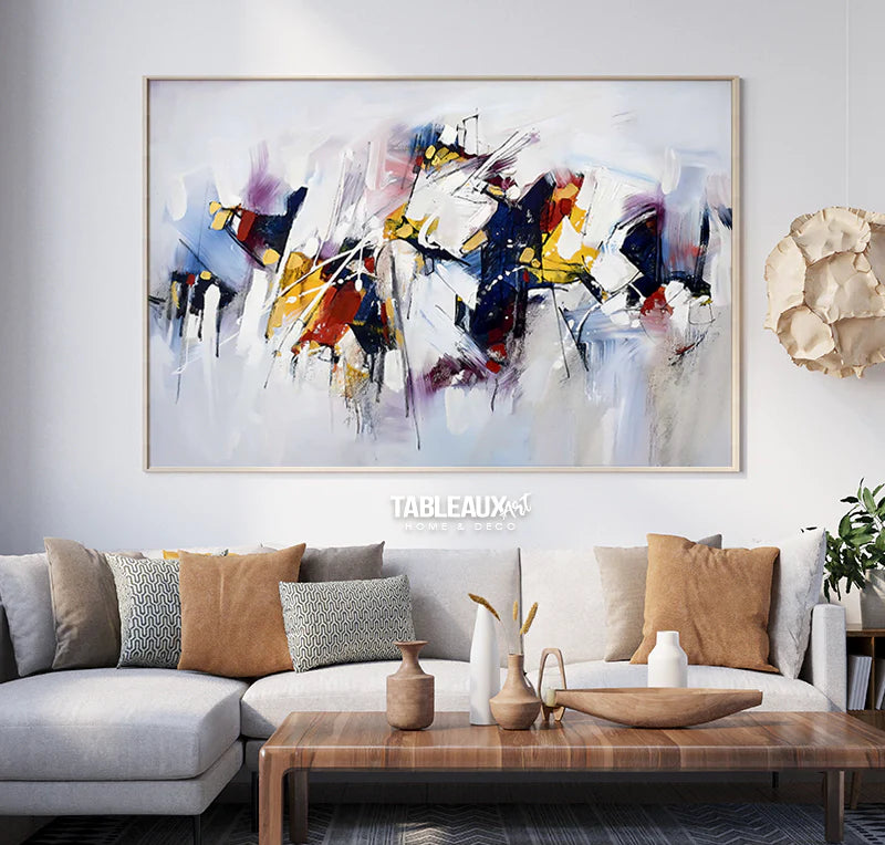 Hopeful : tableau design abstrait - Tableaux Art