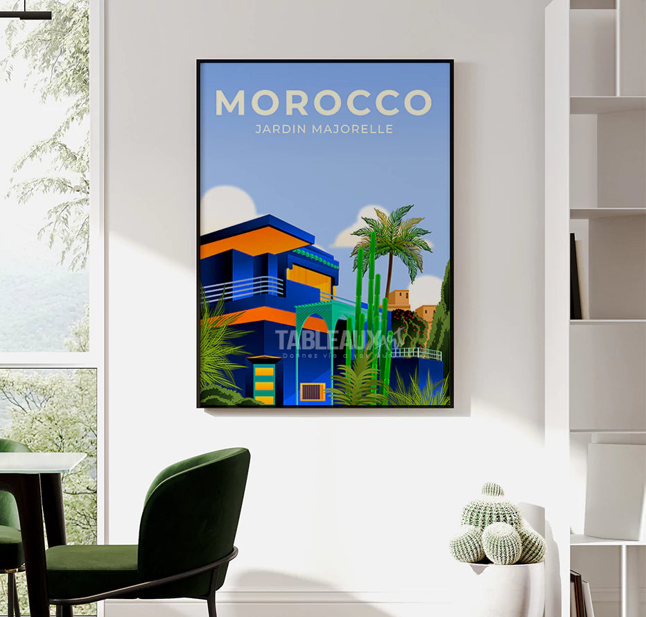 Jardin Majorelle - Tableaux Art