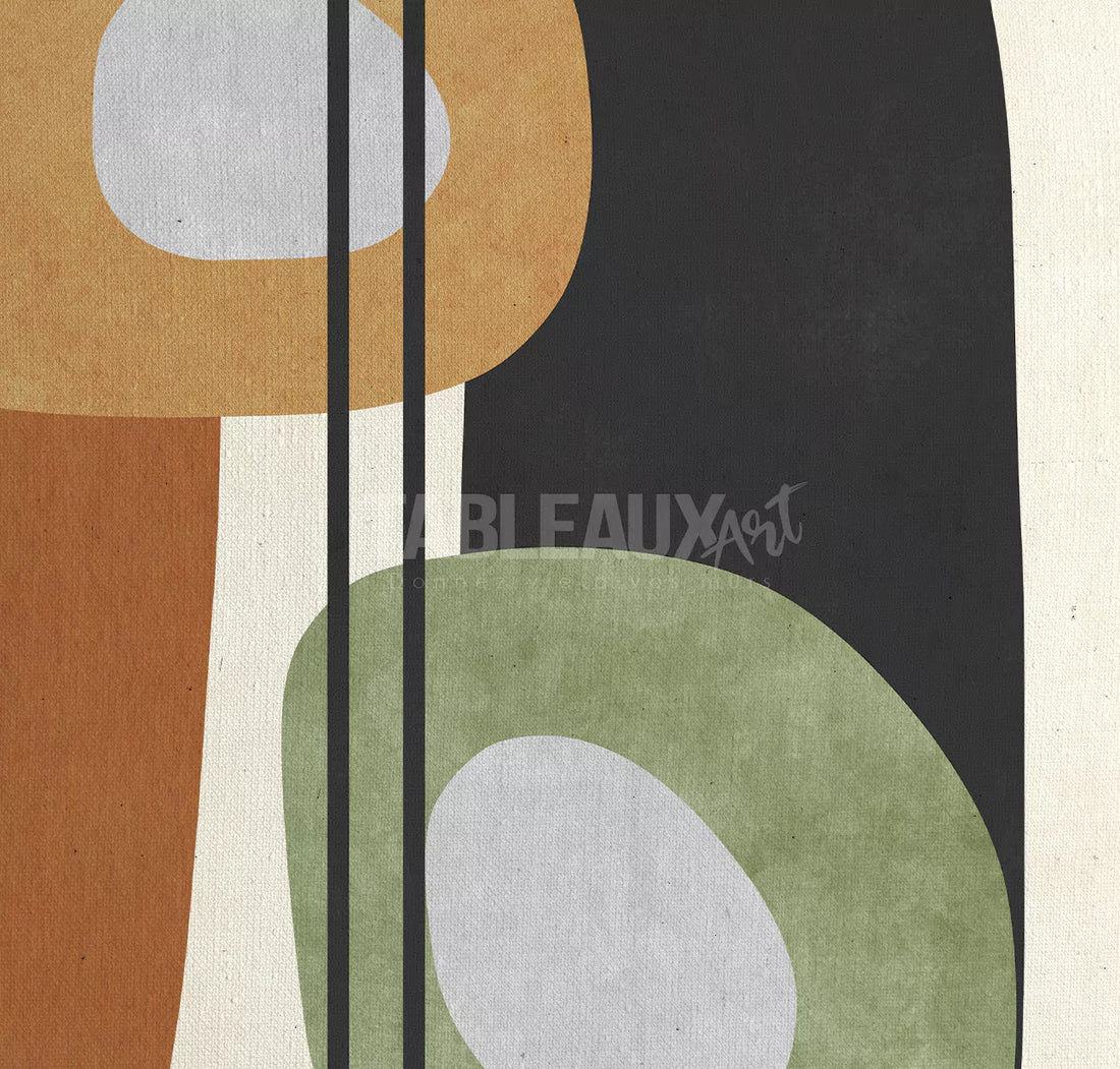 Légèreté : art abstrait mural - Tableaux Art