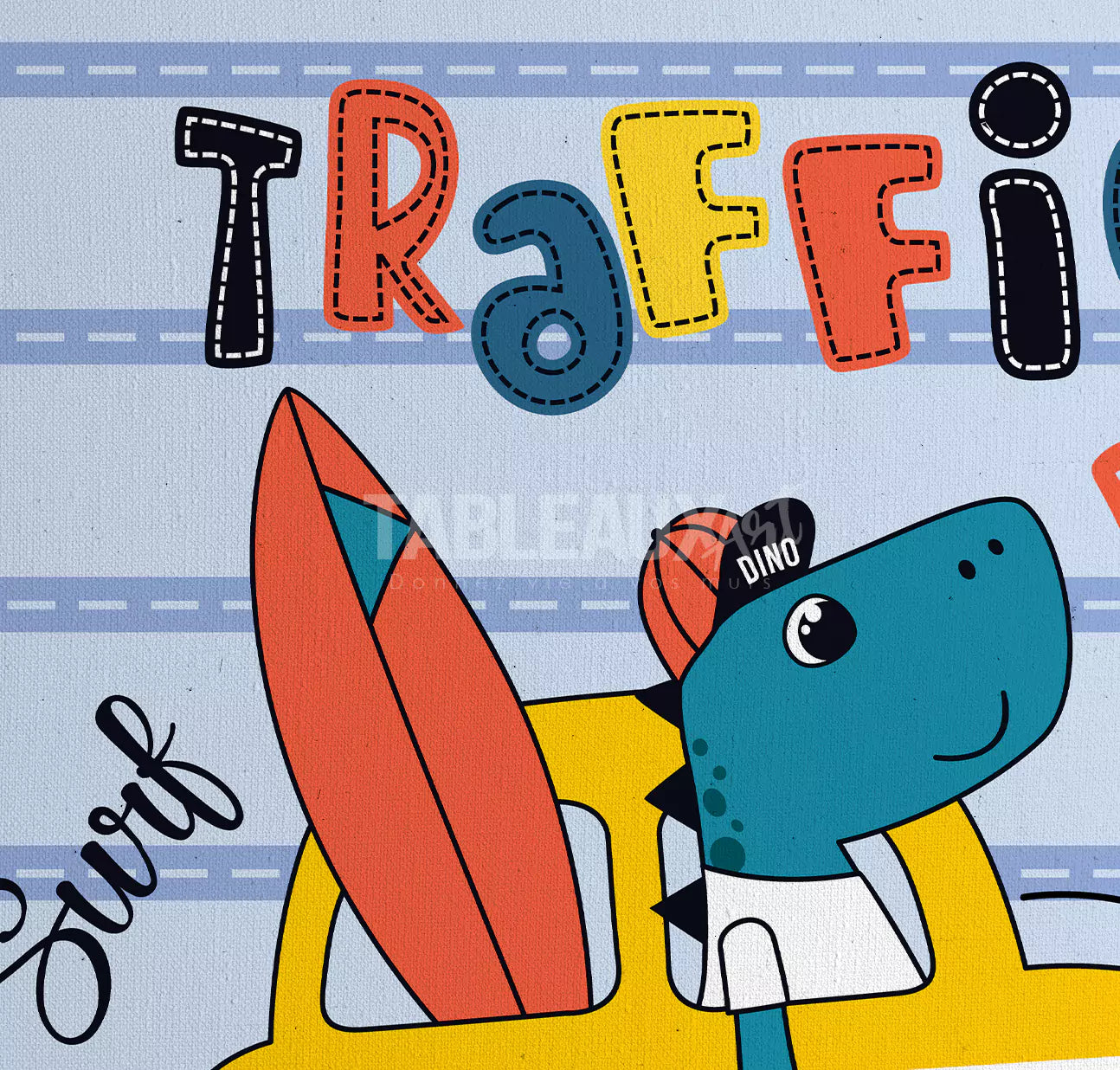 Let's Go Surf - Tableaux Art