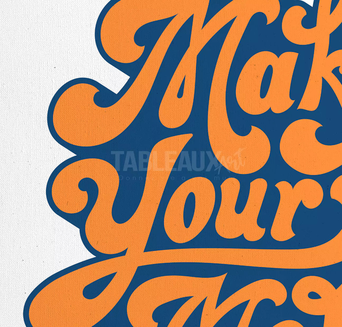 Make your move - Tableaux Art