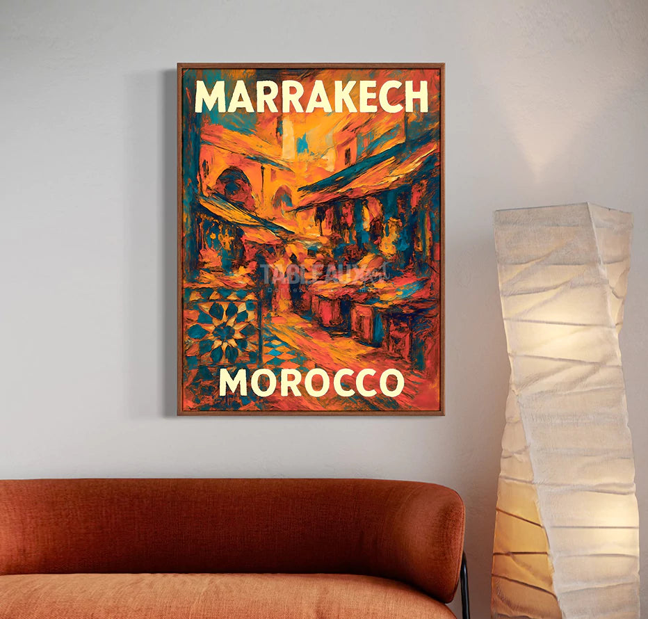 Marrakesh : Tableau design - Tableaux Art