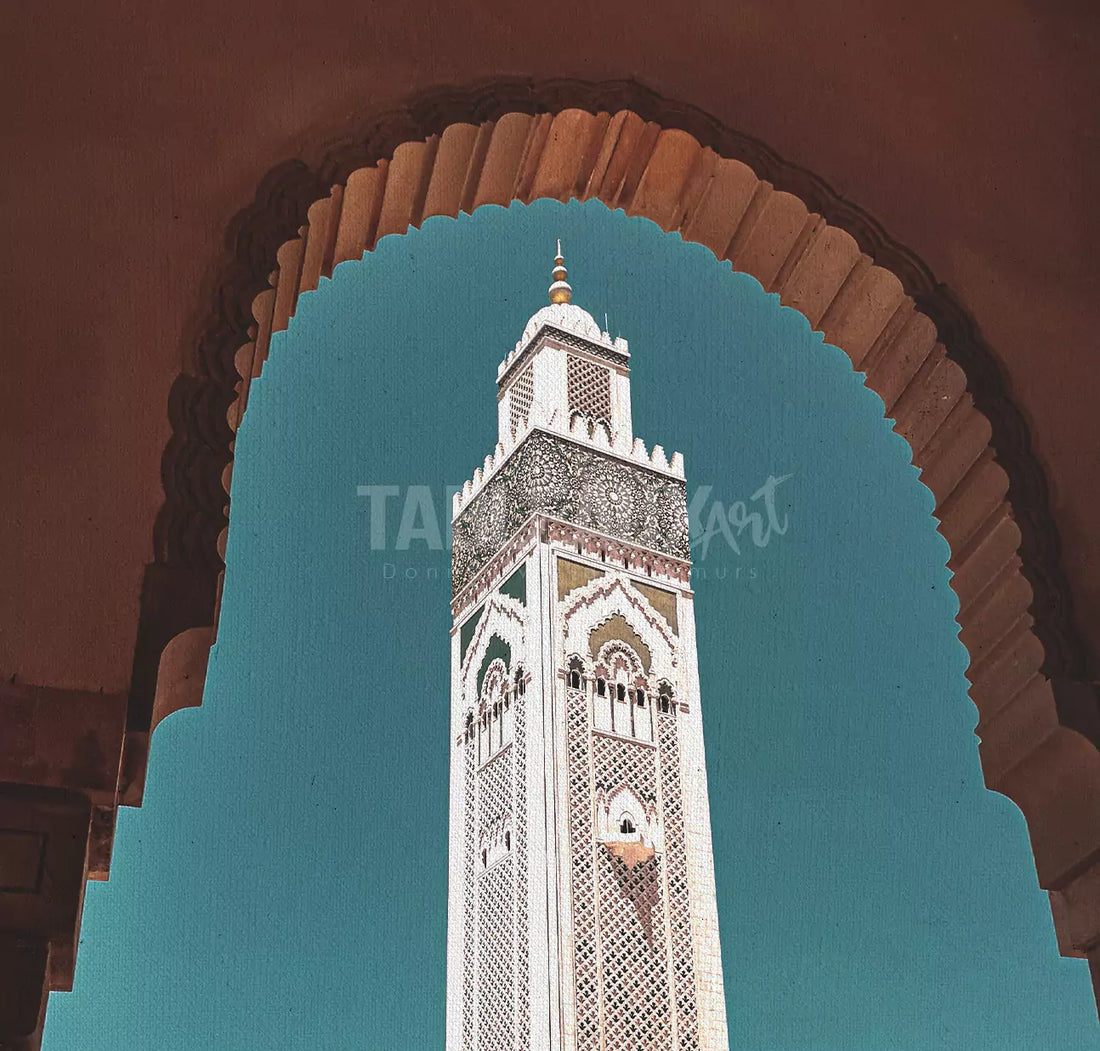 Mosquée Hassan 2 - Tableaux Art