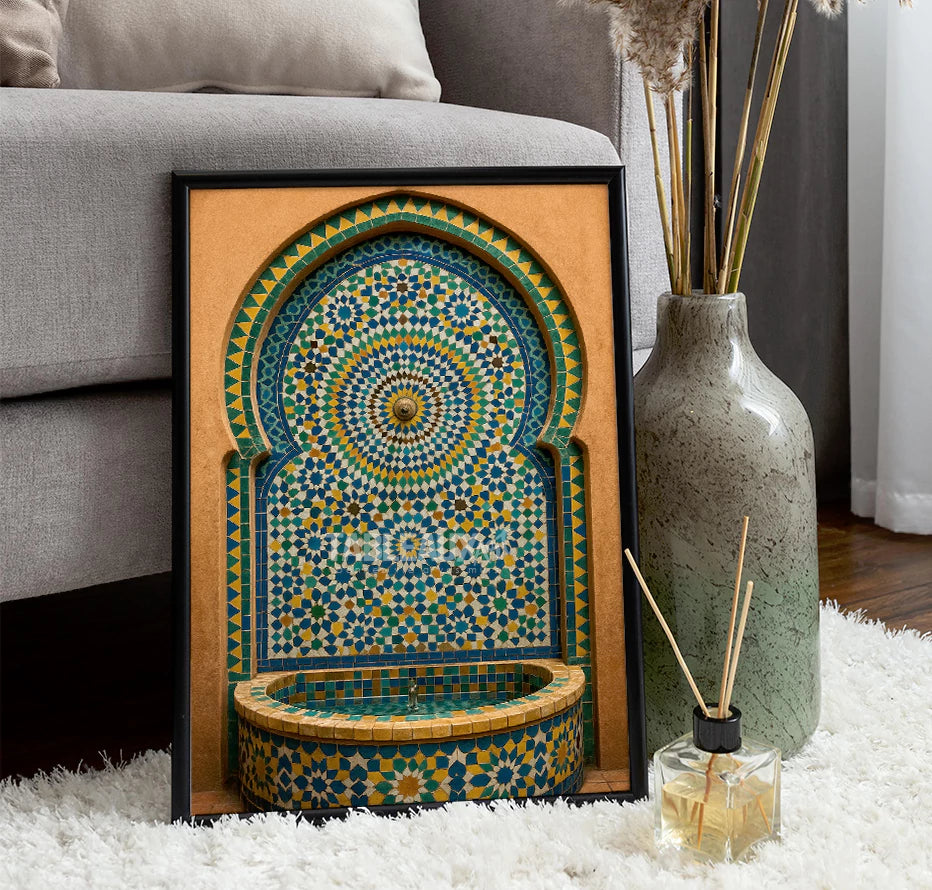 Nafoura : tableau marocain - Tableaux Art