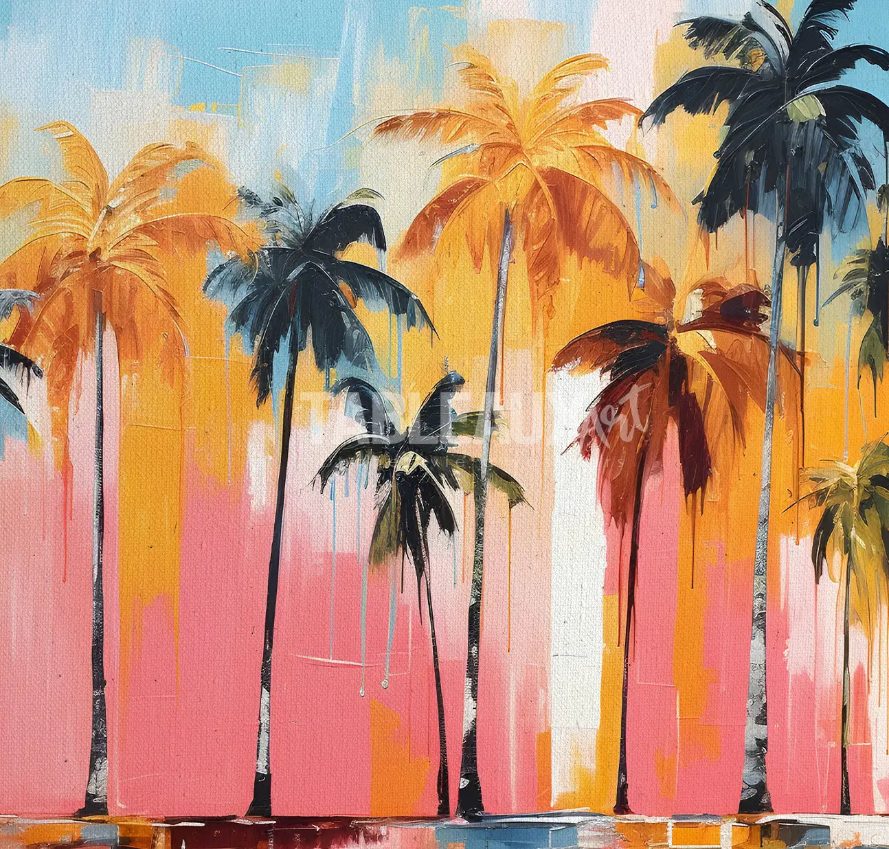 Oasis : Tableau Artistique - Tableaux Art