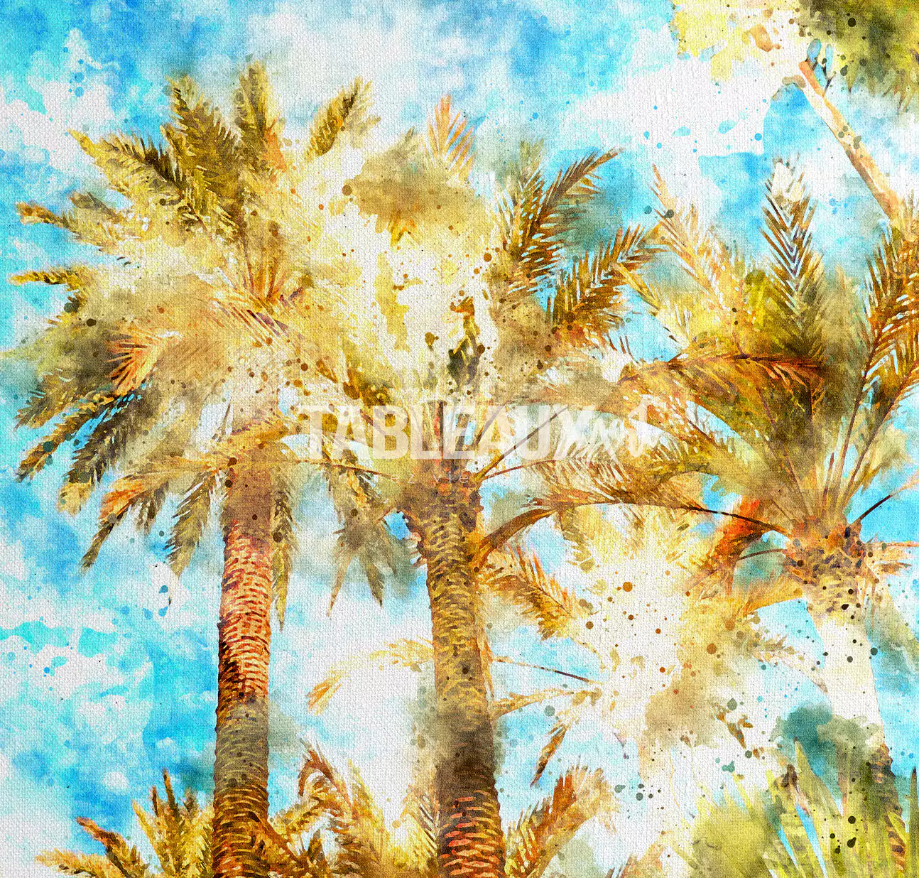 Palms : Tableau Modern
