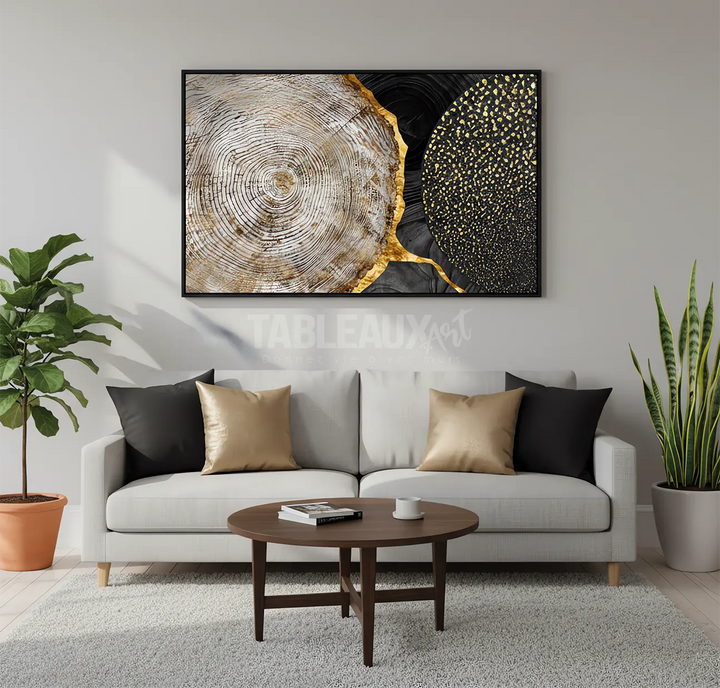 Or: Tableau décoratif moderne
