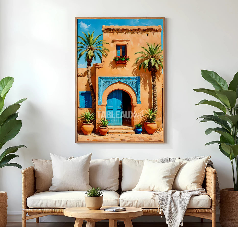 Ouarzazate door : Art Marocain - Tableaux Art
