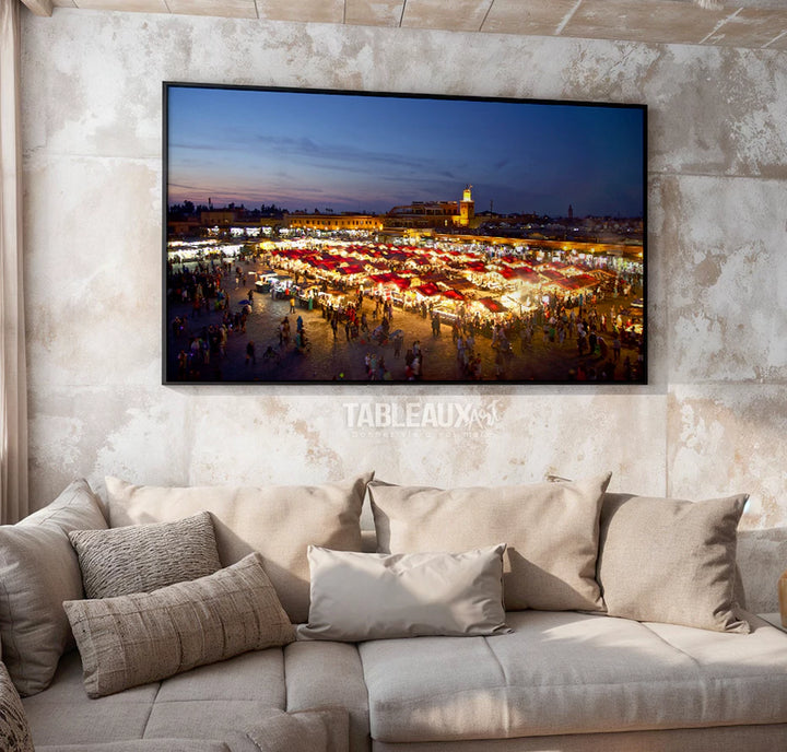 Place Jamaa el Fna - Tableaux Art