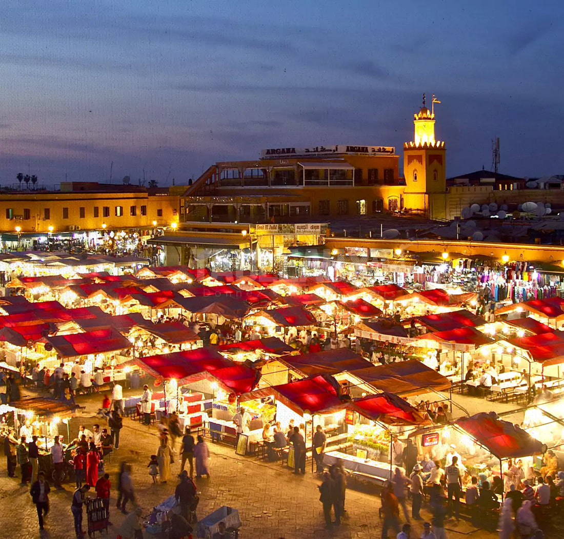 Place Jamaa el Fna - Tableaux Art