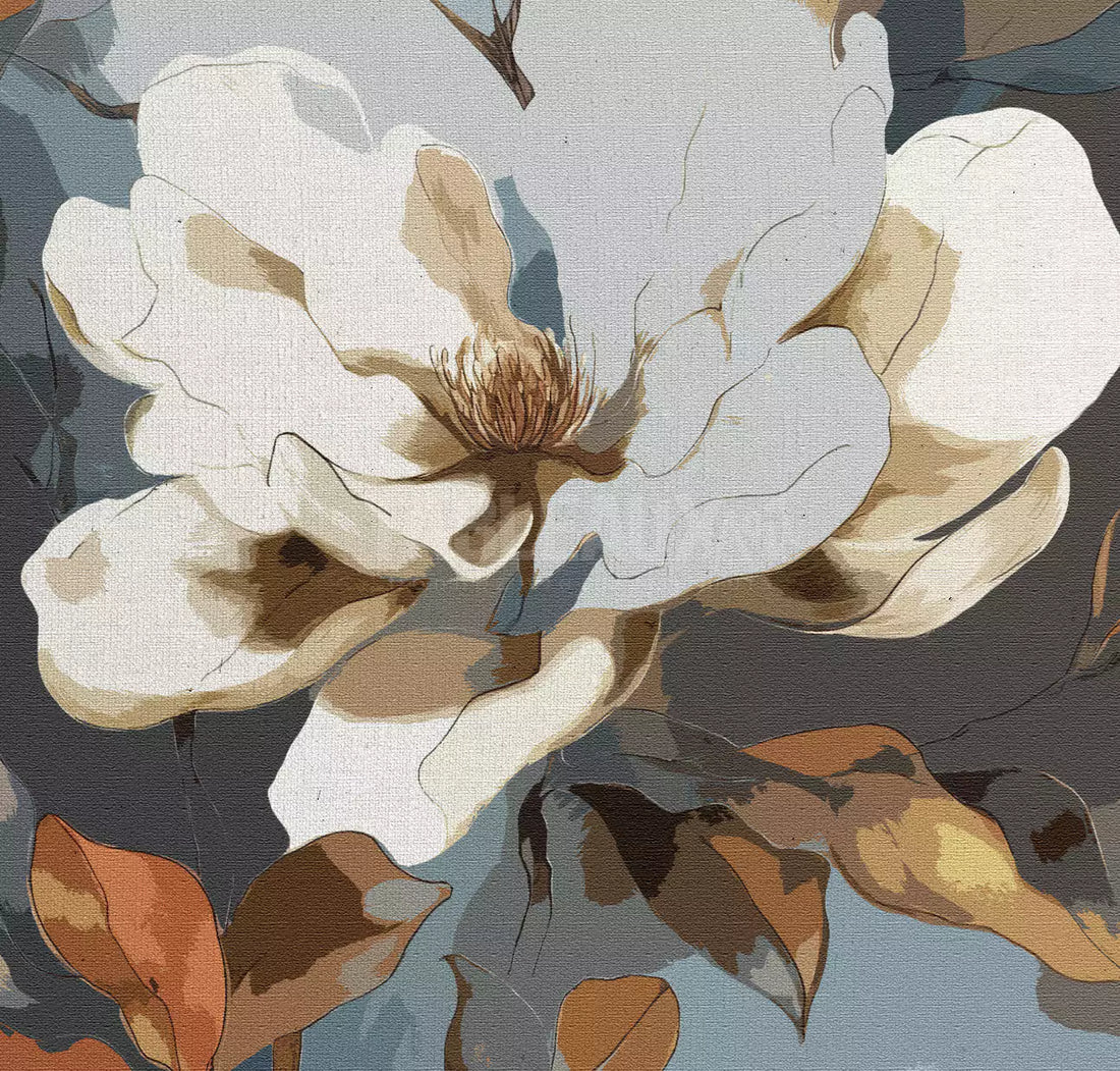 Pure Botanics : Floral Canvas Wall Art - Tableaux Art