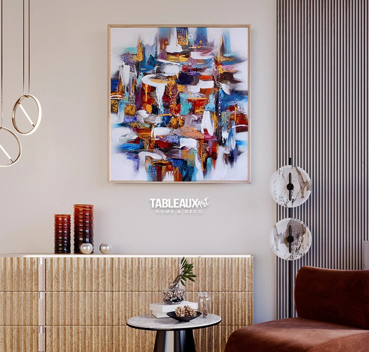 Resonate : tableau abstrait - Tableaux Art