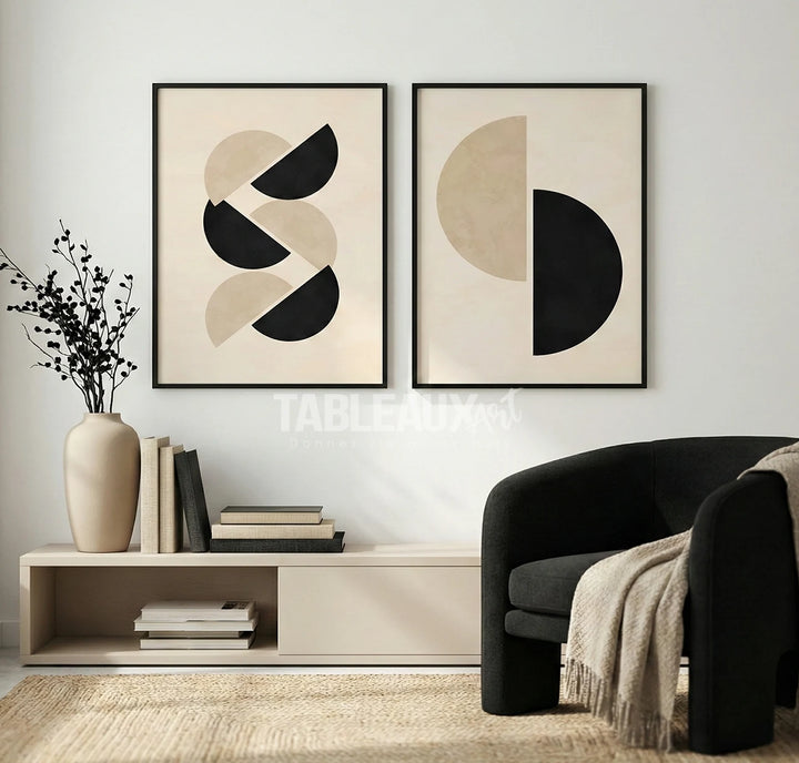 Facets: Tableaux Minimalistes