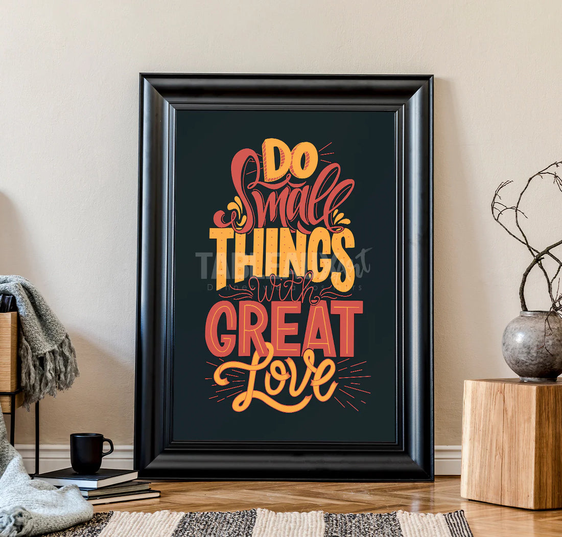 Small Things : Tableau de motivation bureau - Tableaux Art