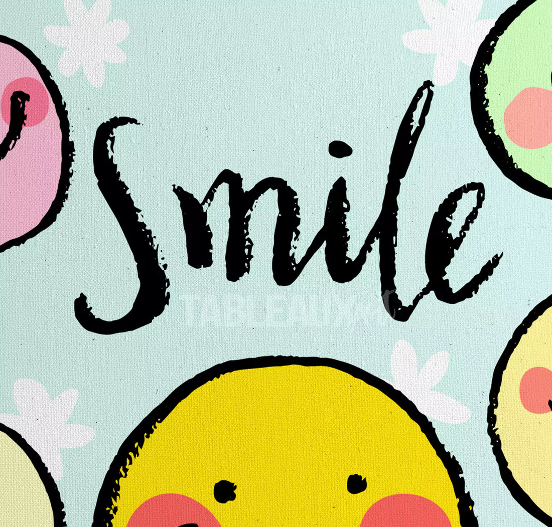 Smile kids - Tableaux Art