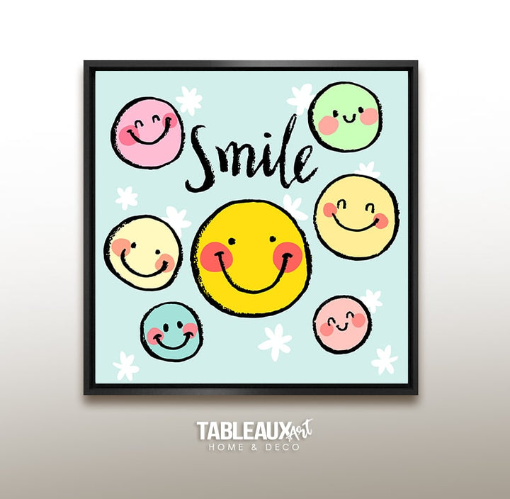 Smile kids - Tableaux Art